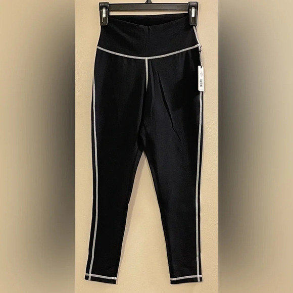 WEWOREWHAT Corset Legging in Solid Black - Picture 5 of 10